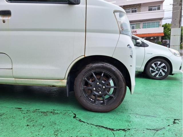 新品 ホイール交換 ダイハツ ハイゼットカーゴ スターシャーク 14×6J NANKANG 155/55R14 沖縄県 沖縄市 北中城村 うるま市 中城村 宜野湾市
