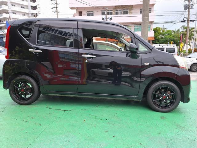 新品 ホイール交換 ダイハツ ムーヴ ザインEK 14×4.5J BRIDGESTORN 155/65R14 沖縄県 沖縄市 北中城村 うるま市 中城村 宜野湾市