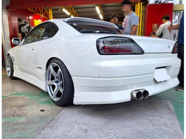 新品 ホイール交換 日産 S15 シルビア スペックR WORK EMOTION T5R 18×9.5J SHIBA TIRE 225/40R18 沖縄県 沖縄市 北中城村 うるま市 中城村 宜野湾市