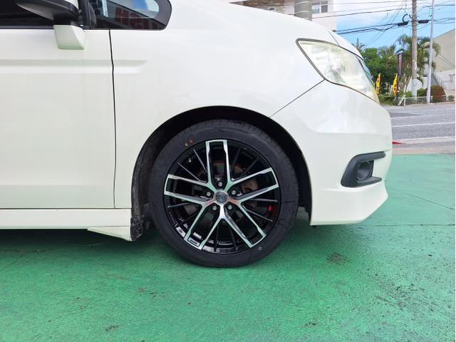 新品　ホイール交換　ホンダ ステップワゴン スパーダ　スマックレヴィラ 18×7J　MINERVA 225/45R18　沖縄県　沖縄市　北中城村　うるま市　中城村　宜野湾市