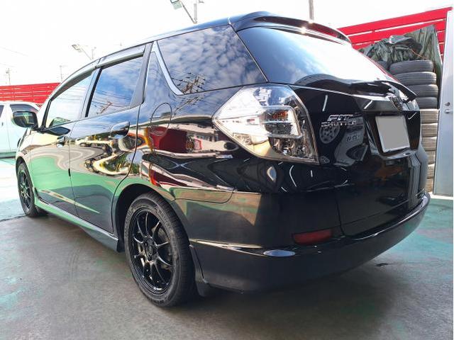 新品 ホイール交換 ホンダ フィット シャトル G-SPEED G-07 16×6J MINERVA 195/50R16 沖縄県 沖縄市 北中城村 うるま市 中城村 宜野湾市