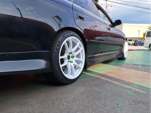 新品 ホイール交換 トヨタ 90マークⅡ WORK EMOTION CR極 18×8.5/9.5J RADAR MINERVA 225/40R18 235/40R18 沖縄県 沖縄市 北中城村 うるま市 中城村 宜野湾市
