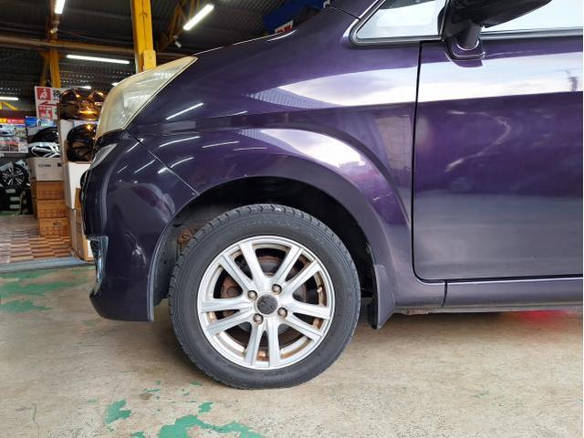 中古 ホイール交換 スバル ステラ ヴァレット アンクレイ 14×4.5J ファルケン 155/65R14 沖縄県 沖縄市 北中城村 うるま市 中城村 宜野湾市