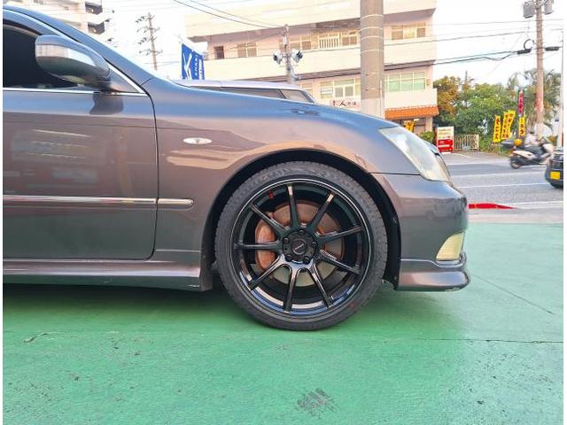 新品 ホイール交換 トヨタ クラウン CROSS SPEED RS-9 19×8.5J RADAR 225/40R19 沖縄県 沖縄市 北中城村 うるま市 中城村 宜野湾市
