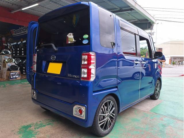 新品 ホイール交換 ダイハツ ウェイク ラフィット LW-06 15×4.5J MINERVA 165/55R15 沖縄県 沖縄市 北中城村 うるま市 中城村 宜野湾市