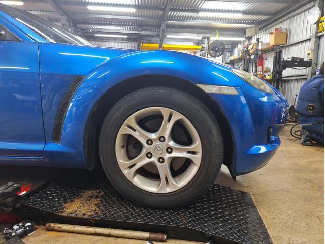 新品 ホイール交換 マツダ RX-8 CROSS SPEED CR5 18×8.5J/9.5J KENDA KR20 KAISER 235/40R18 245/40R18 沖縄県 沖縄市 北中城村 うるま市 中城村 宜野湾市