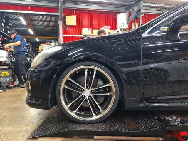 新品 ホイール交換 トヨタ クラウン アスリート WORK LANVEC LM1 18×8J MINERVA 225/45R18 沖縄県 沖縄市 北中城村 うるま市 中城村 宜野湾市
