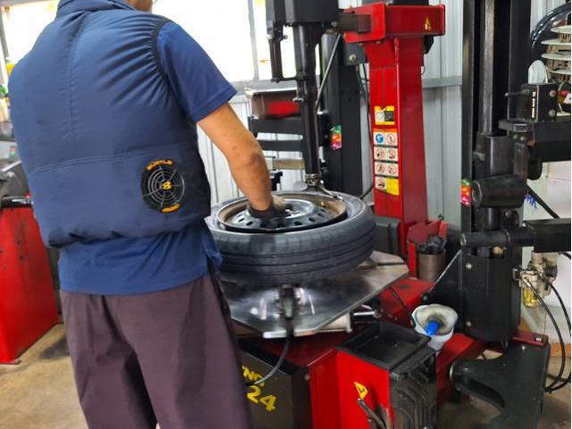 新品　タイヤ交換　ダイハツ ムーブコンテ　ブリヂストン NEWNO 155/65R14　沖縄県　沖縄市　北中城村　うるま市　中城村　宜野湾市