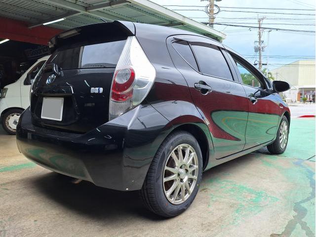 中古 ホイール交換 トヨタ アクア EPREDICT TS6 15×5.5J MINERVA 175/65R15 沖縄県 沖縄市 北中城村 うるま市 中城村 宜野湾市