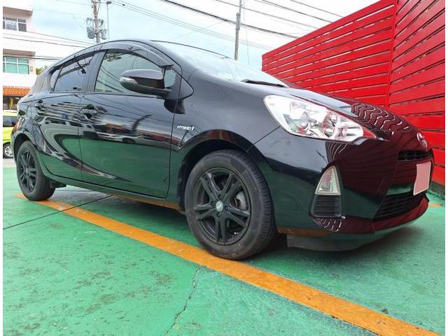 中古 ホイール交換 トヨタ アクア EPREDICT TS6 15×5.5J MINERVA 175/65R15 沖縄県 沖縄市 北中城村 うるま市 中城村 宜野湾市