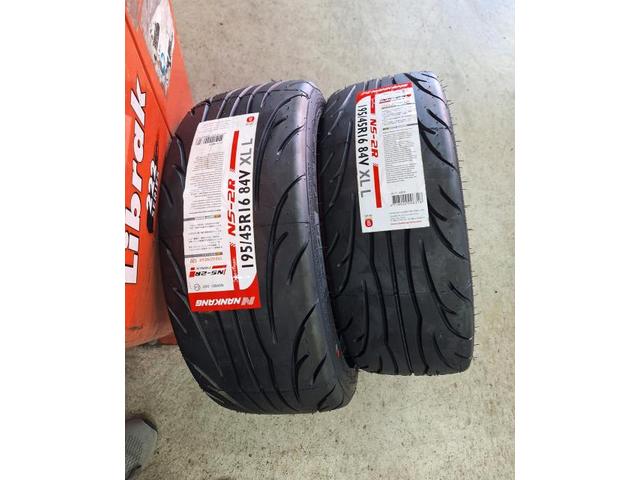 195/45R16 NS-Ⅱ バリ山セット！