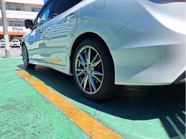 中古 ホイール交換 ホンダ ジェイド weds VELVA KEVIN 18×7.5J RADAR 215/45R18 沖縄県 沖縄市 北中城村 うるま市 中城村 宜野湾市