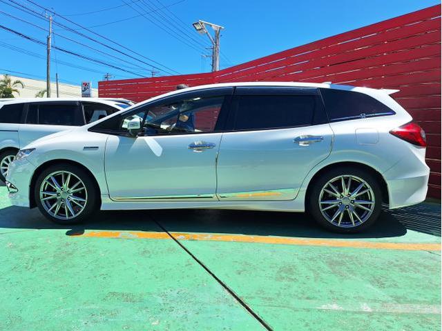 中古 ホイール交換 ホンダ ジェイド weds VELVA KEVIN 18×7.5J RADAR 215/45R18 沖縄県 沖縄市 北中城村 うるま市 中城村 宜野湾市