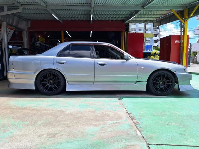 新品 ホイール交換 日産 R34 スカイライン WORK EMOTION CR極 18×8.5J NANKANG NS-2R 225/40R18 235/40R18 沖縄県 沖縄市 北中城村 うるま市 中城村 宜野湾市