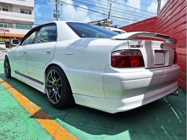 新品　ホイール交換　トヨタ チェイサー　WORK EMOTION CR極 17×9J　NANKANG NS-2R 215/45R17　沖縄県　沖縄市　北中城村　うるま市　中城村　宜野湾市