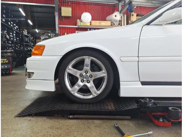 新品　ホイール交換　トヨタ チェイサー　WORK EMOTION CR極 17×9J　NANKANG NS-2R 215/45R17　沖縄県　沖縄市　北中城村　うるま市　中城村　宜野湾市