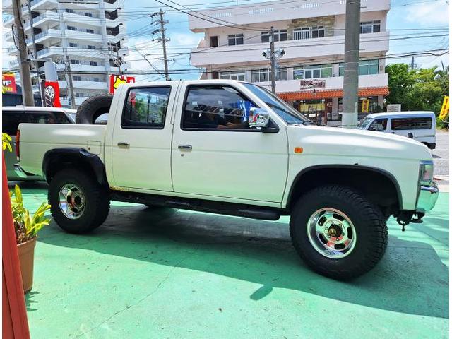 新品 ホイール交換 日産 ダットサンピックアップ 当時物ENKEI 15×7J YOKOHAMA GEOLANDAR X-AT 31×10.50R15 265/65R17 沖縄県 沖縄市 北中城村 うるま市 中城村 宜野湾市