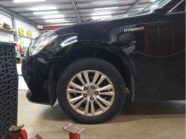 中古 ホイール交換 トヨタ クラウン Kranze Maricive 19×8J CONTINENTAL 225/45R19 沖縄県 沖縄市 北中城村 うるま市 中城村 宜野湾市