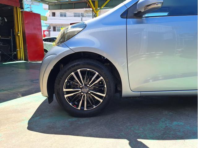 新品 ホイール交換 トヨタ iQ SMACK CREST 15×5.5J MINERVA 185/60R15 沖縄県 沖縄市 北中城村 うるま市 中城村 宜野湾市