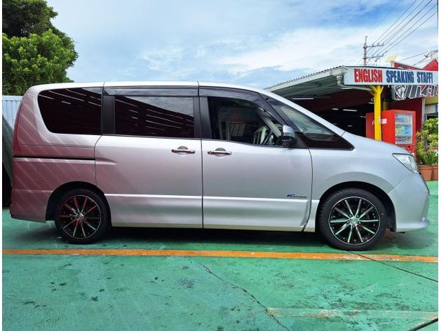 新品 ホイール交換 日産 セレナ STEINER SF-V 17×6.5J MAXTREK 215/45R17 沖縄県 沖縄市 北中城村 うるま市 中城村 宜野湾市