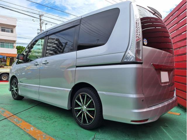 新品 ホイール交換 日産 セレナ STEINER SF-V 17×6.5J MAXTREK 215/45R17 沖縄県 沖縄市 北中城村 うるま市 中城村 宜野湾市