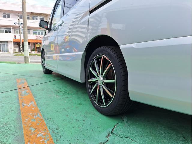 新品 ホイール交換 日産 セレナ STEINER SF-V 17×6.5J MAXTREK 215/45R17 沖縄県 沖縄市 北中城村 うるま市 中城村 宜野湾市