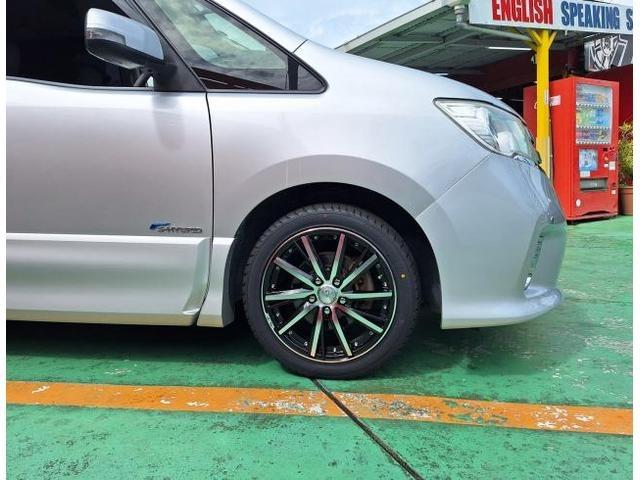 新品 ホイール交換 日産 セレナ STEINER SF-V 17×6.5J MAXTREK 215/45R17 沖縄県 沖縄市 北中城村 うるま市 中城村 宜野湾市