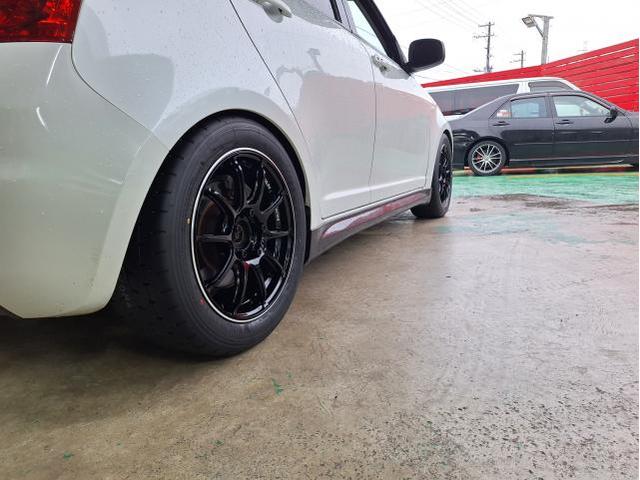 新品 ホイール交換 スズキ スイフトスポーツ ADVAN Racing RZⅡ 16×7J YOKOHAMA ADVAN A052 205/50R16 沖縄県 沖縄市 北中城村 うるま市 中城村 宜野湾市