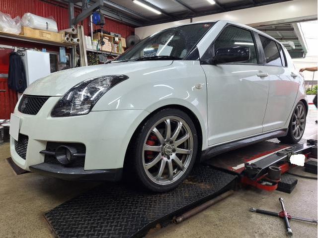 新品 ホイール交換 スズキ スイフトスポーツ ADVAN Racing RZⅡ 16×7J YOKOHAMA ADVAN A052 205/50R16 沖縄県 沖縄市 北中城村 うるま市 中城村 宜野湾市