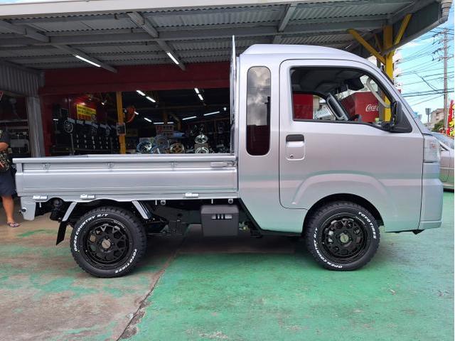 新品 ホイール交換 ダイハツ ハイゼットジャンボ RAYS TEAM DAYTONA M9+ specM 15×5J TOYO OPEN COUNTRY R/T 165R60R15 沖縄県 沖縄市 北中城村 うるま市 中城村 宜野湾市