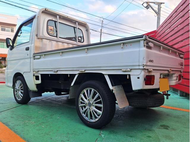 中古 ホイール交換 ダイハツ ハイゼットトラック PASSAGE Duo 14×4.5J YOKOHAMA 155R65R14 沖縄県 沖縄市 北中城村 うるま市 中城村 宜野湾市