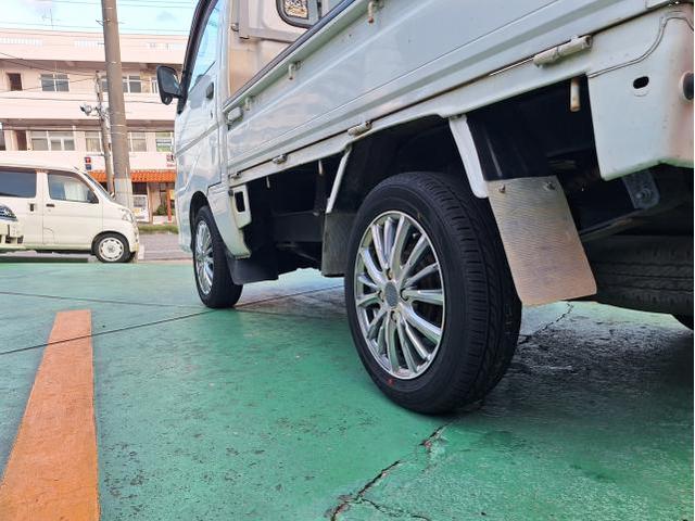 中古 ホイール交換 ダイハツ ハイゼットトラック PASSAGE Duo 14×4.5J YOKOHAMA 155R65R14 沖縄県 沖縄市 北中城村 うるま市 中城村 宜野湾市