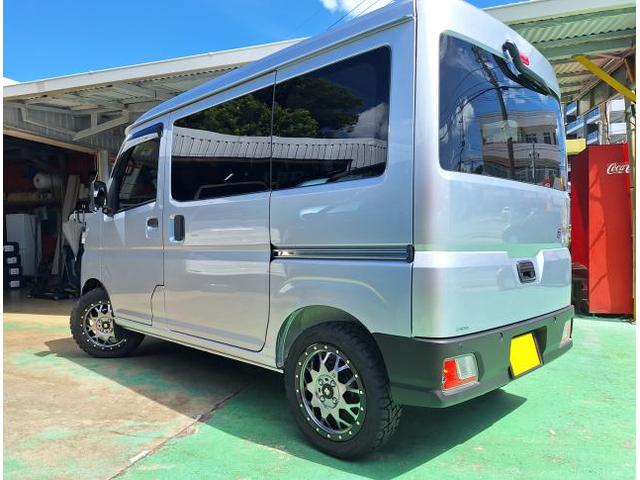 中古 ホイール交換 ダイハツ ハイゼットバン XTREME-J XJ04 15×4.5J TOYO OPEN COUNTRY R/T 165R60R15 沖縄県 沖縄市 北中城村 うるま市 中城村 宜野湾市
