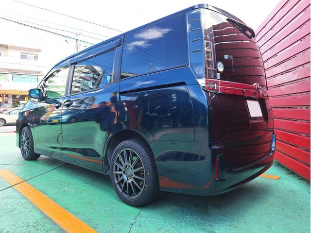 中古 ホイール交換 トヨタ ヴォクシー weds VELVA SPORT 17×7J MAXTREK 215R45R17 沖縄県 沖縄市 北中城村 うるま市 中城村 宜野湾市