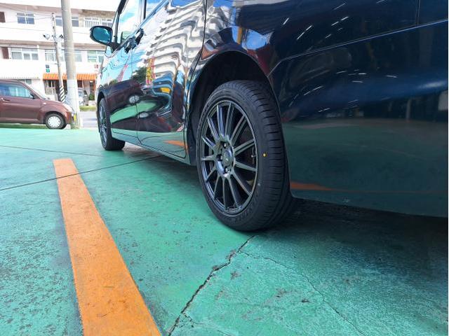 中古 ホイール交換 トヨタ ヴォクシー weds VELVA SPORT 17×7J MAXTREK 215R45R17 沖縄県 沖縄市 北中城村 うるま市 中城村 宜野湾市