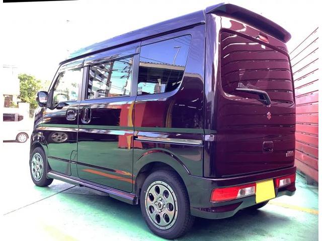 新品 ホイール交換 スズキ エブリイワゴン MUD AGENT 14×4.5J DUNLOP 155/65R14 沖縄県 沖縄市 北中城村 うるま市 中城村 宜野湾市