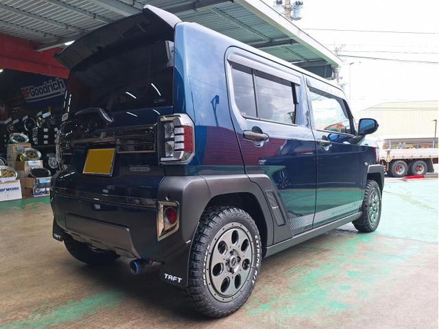 新品 ホイール交換 ダイハツ タフト MUD AGENT 15×4.5J MAXTREK EXTREME R/T 165/60R15 沖縄県 沖縄市 北中城村 うるま市 中城村 宜野湾市