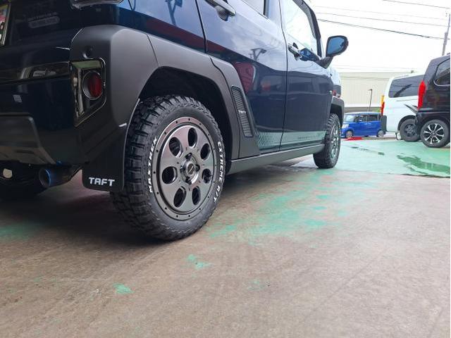 新品 ホイール交換 ダイハツ タフト MUD AGENT 15×4.5J MAXTREK EXTREME R/T 165/60R15 沖縄県 沖縄市 北中城村 うるま市 中城村 宜野湾市