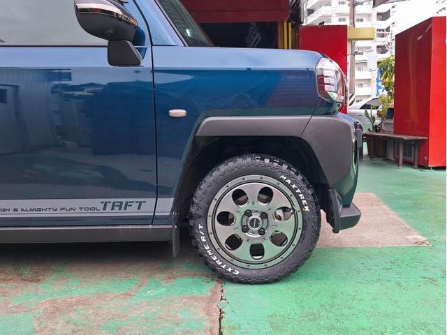 新品 ホイール交換 ダイハツ タフト MUD AGENT 15×4.5J MAXTREK EXTREME R/T 165/60R15 沖縄県 沖縄市 北中城村 うるま市 中城村 宜野湾市