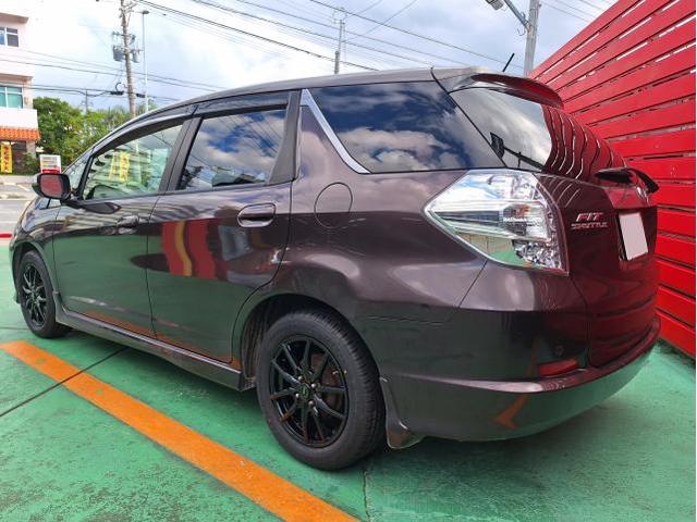 新品 ホイール交換 ホンダ フィット G・SPEED G-02 15×5.5J RADAR 185/60R15 沖縄県 沖縄市 北中城村 うるま市 中城村 宜野湾市