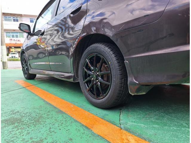新品 ホイール交換 ホンダ フィット G・SPEED G-02 15×5.5J RADAR 185/60R15 沖縄県 沖縄市 北中城村 うるま市 中城村 宜野湾市