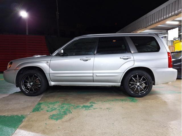 新品 ホイール交換 スバル フォレスター CROSS SPEED CR10 18×7.5J MINERVA 225/45R18 沖縄県 沖縄市 北中城村 うるま市 中城村 宜野湾市