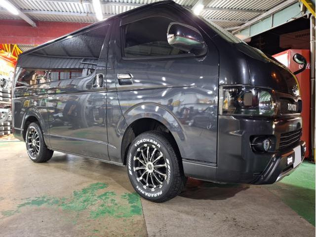 中古 ホイール交換 トヨタ ハイエース OFF BEAT Black Diamond 中古 ホイール交換 トヨタ ハイエース OFF BEAT Black Diamond