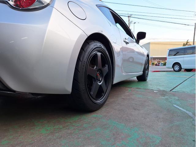 新品 ホイール交換 スバル BRZ MID RMP RACING TR50 18×8J SHIBA TIRE 225/40R18 沖縄県 沖縄市 北中城村 うるま市 中城村 宜野湾市