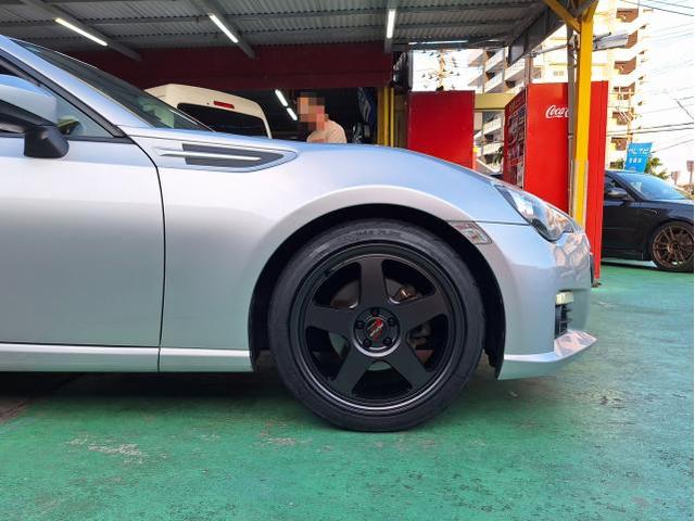 新品 ホイール交換 スバル BRZ MID RMP RACING TR50 18×8J SHIBA TIRE 225/40R18 沖縄県 沖縄市 北中城村 うるま市 中城村 宜野湾市