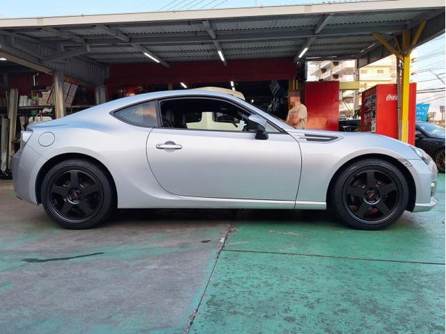 新品 ホイール交換 スバル BRZ MID RMP RACING TR50 18×8J SHIBA TIRE 225/40R18 沖縄県 沖縄市 北中城村 うるま市 中城村 宜野湾市