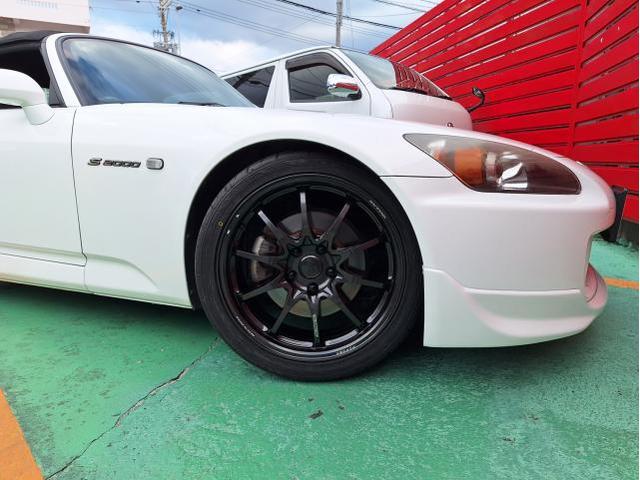 新品 ホイール交換 ホンダ S2000 VOLK RACING CE28N-plus 18×9J NITTO 255/35R18 225/40R18 沖縄県 沖縄市 北中城村 うるま市 中城村 宜野湾市