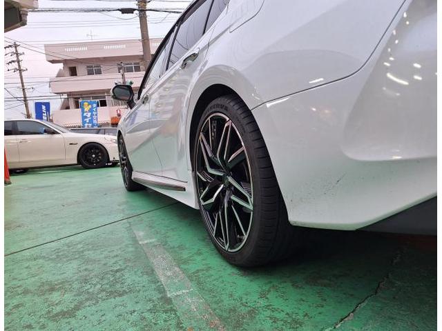 新品 ホイール交換 トヨタ カムリ Chronus CH-112 20×8J MINERVA 245/35R20 沖縄県 沖縄市 北中城村 うるま市 中城村 宜野湾市