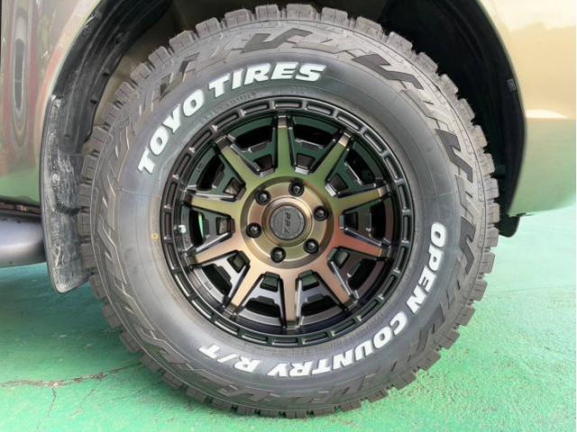 新品 ホイール交換 トヨタ ハイラックスピックアップ PPX D10X 17×8J TOYO OPEN COUNTRY R/T 265/70R17 沖縄県 沖縄市 北中城村 うるま市 中城村 宜野湾市