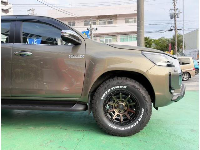 新品 ホイール交換 トヨタ ハイラックスピックアップ PPX D10X 17×8J TOYO OPEN COUNTRY R/T 265/70R17 沖縄県 沖縄市 北中城村 うるま市 中城村 宜野湾市